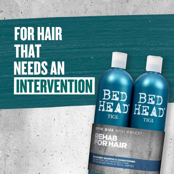 Tigi Bed Head Recover Shampoo and Conditioner - 2 x 750ml - Branded Beauty