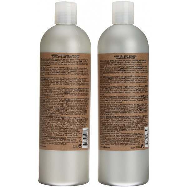 Tigi Twin Pack Shampoo + Conditioner Bed Head Clean It Up - 2 x 750ml - Branded Beauty