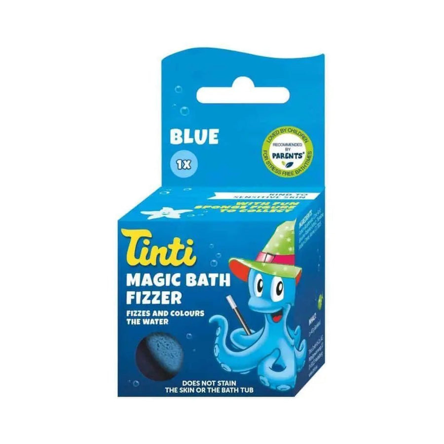 TINTI MAGIC BATH BOMB - BLUE - Branded Beauty