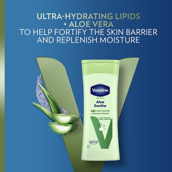 Vaseline Aloe Vera Body Lotion - 200ml - Branded Beauty