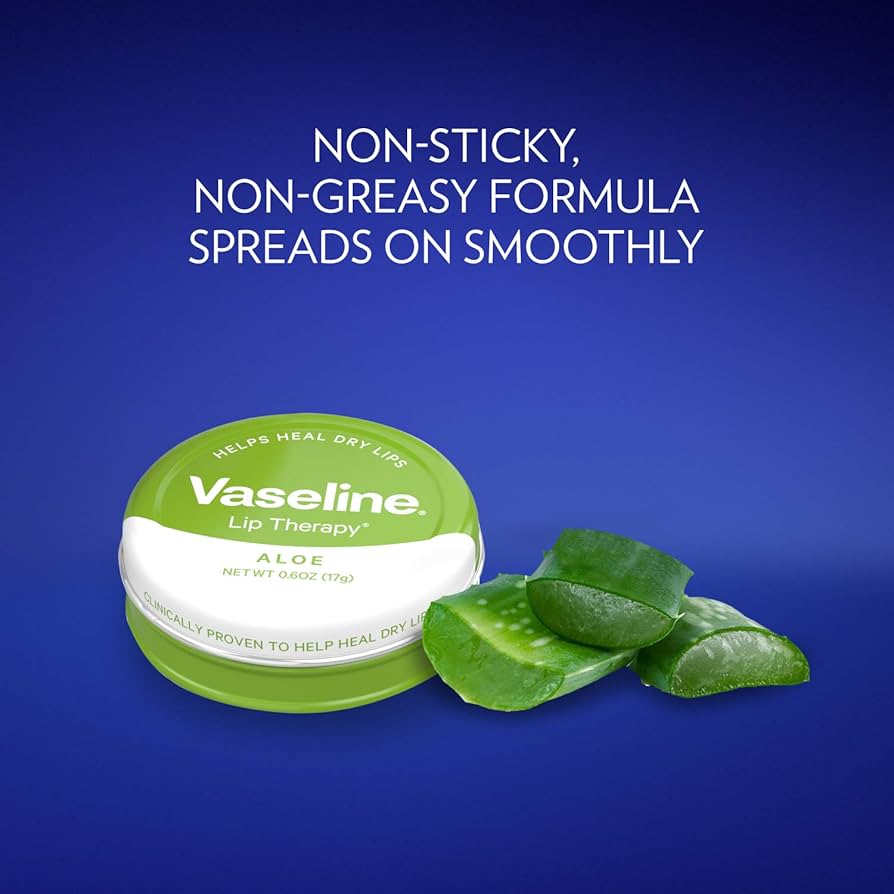 Vaseline Lip Therapy Aloe Vera - 20g - Branded Beauty