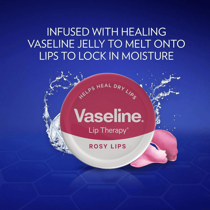 Vaseline Lip Therapy Rosy - 20g - Branded Beauty