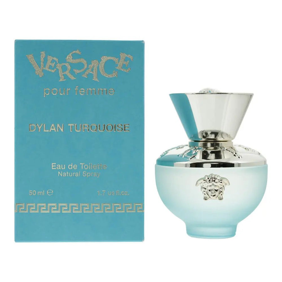 Versace Dylan Turquoise Edt Spray 50ml - Branded Beauty