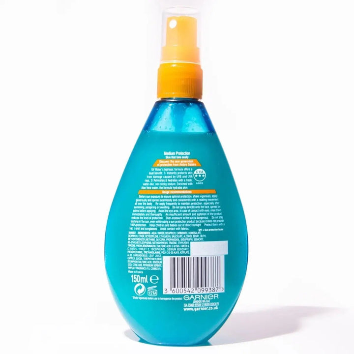 Ambre Solaire UV Water Sun Cream Spray SPF20 150ml - Branded Beauty