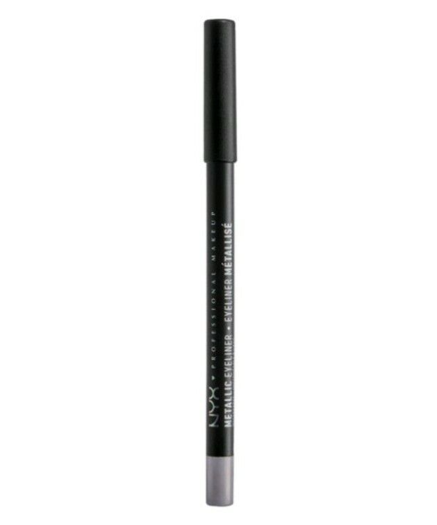 Branded Beauty NYX Metallic Eyeliner Waterproof - 02 Silver