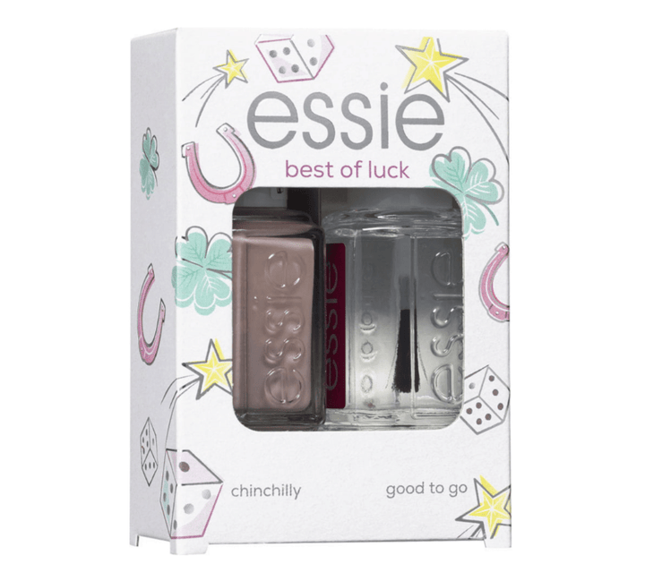 Essie Best Of Luck Nail Polish Duo - Chinchilly - Branded Beauty