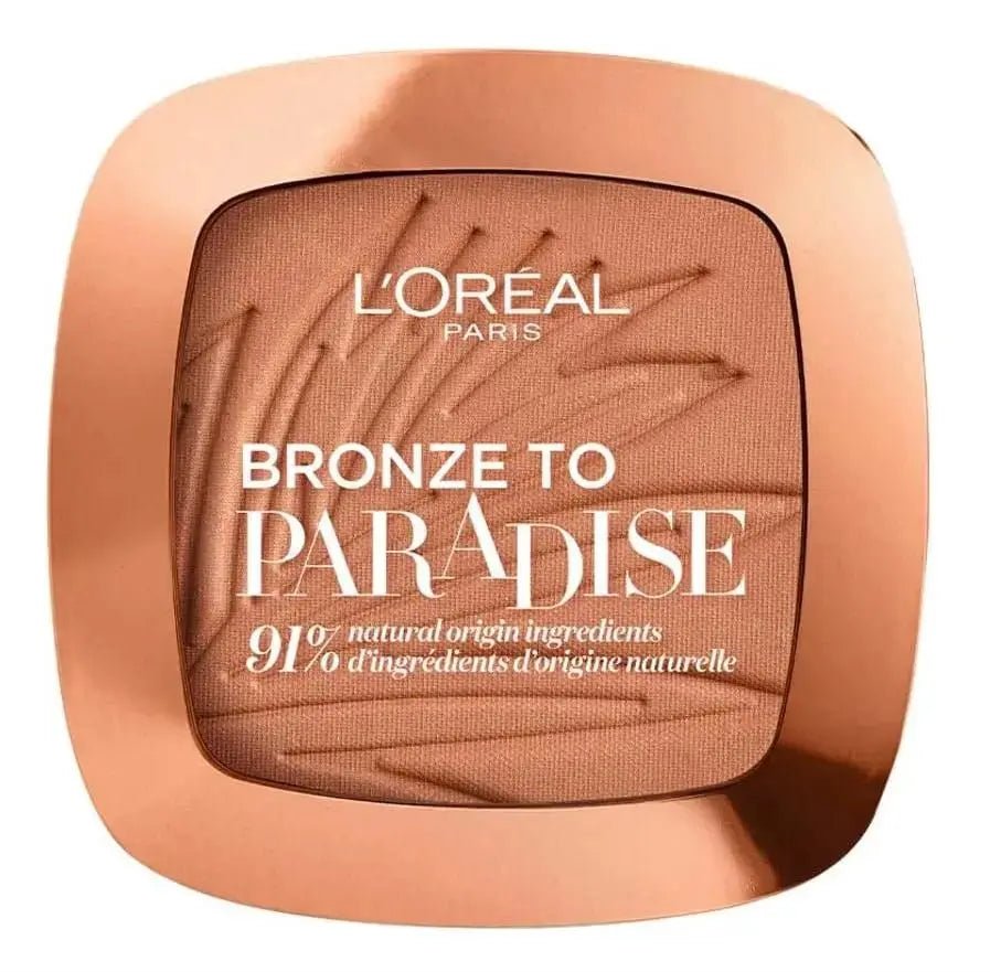 L'Oreal Bronze To Paradise Powder - 02 Baby One More Tan - Branded Beauty