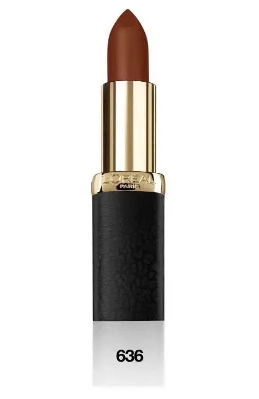 L'Oreal L'Oreal Color Riche Matte Lipstick - 636 Mahogany Studs