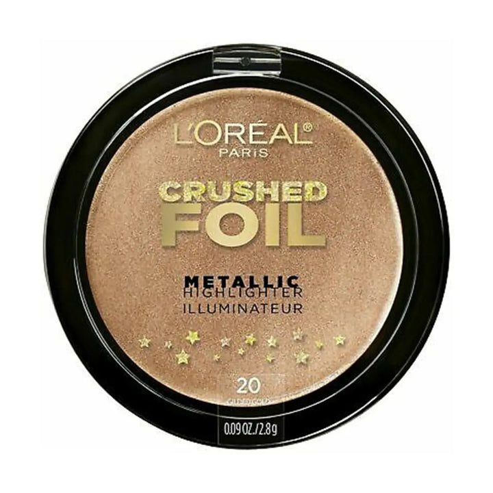 L'Oreal L'Oreal Crushed Foil Metallic Highlighter Illuminator - 20 Gilded Glow