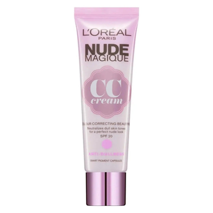 L'Oreal Glam Nude CC Cream - Anti - Dullness - Branded Beauty