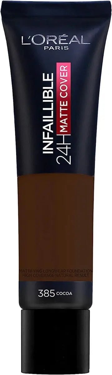 L'Oreal L'Oreal Infaillible 24H Matte Cover Foundation - 385 Cocoa