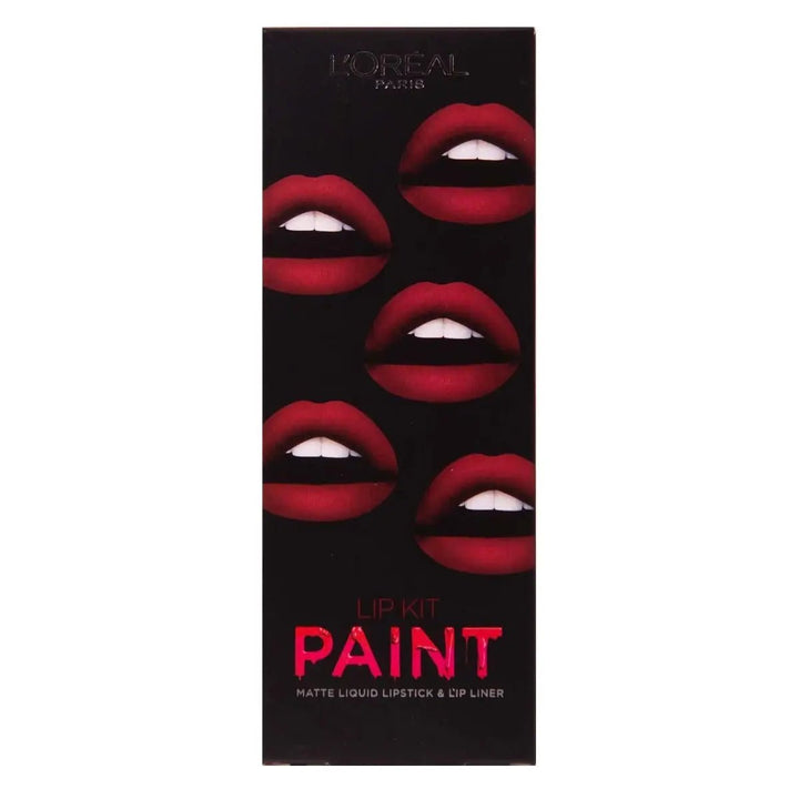 L'Oreal L'Oreal Lip Kit Paint Matte Liquid Lipstick & Lip Liner