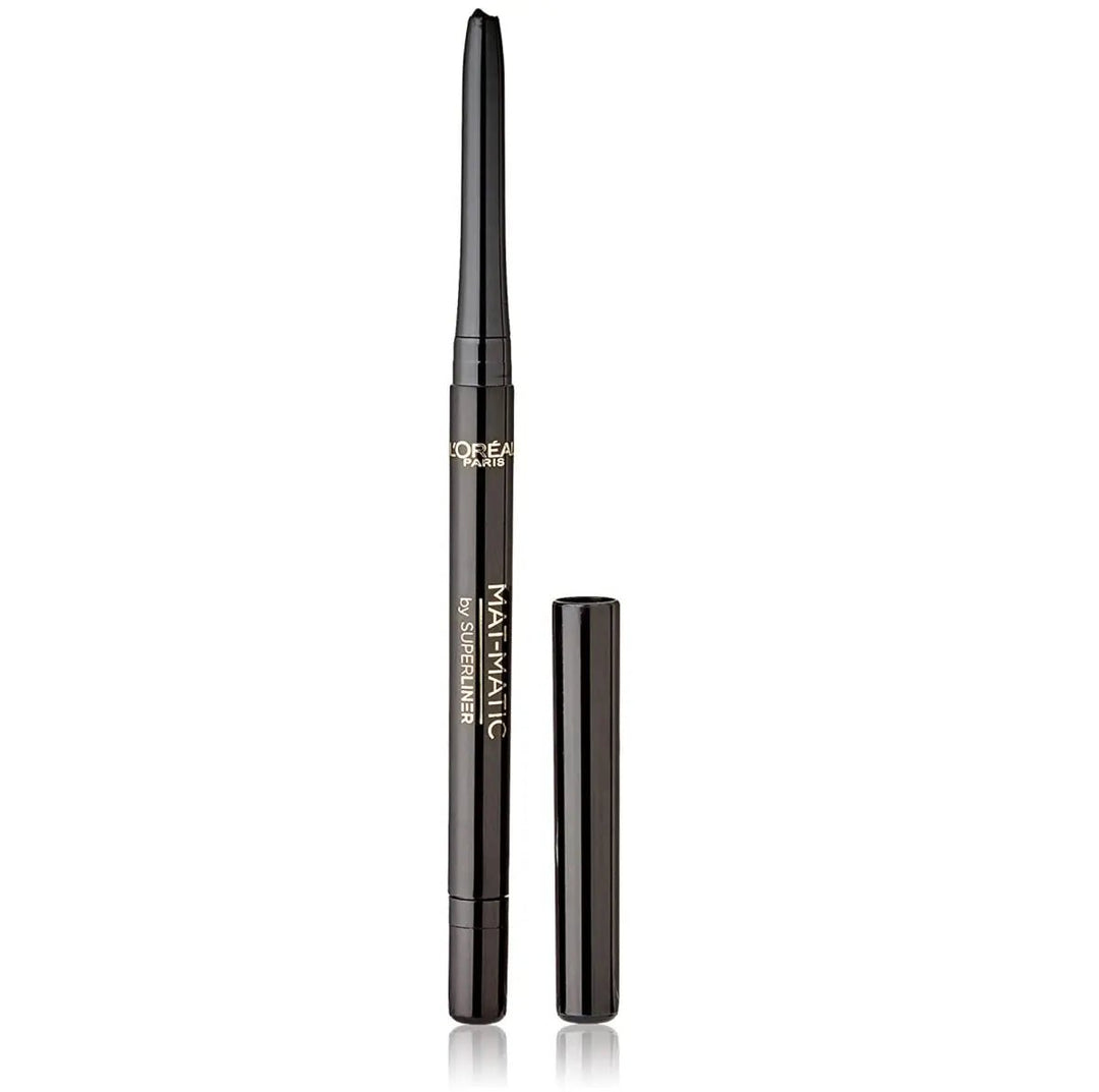 L'Oreal Mat - Matic Intense Matte Automatic Waterproof Eyeliner - Ultra Black - Branded Beauty