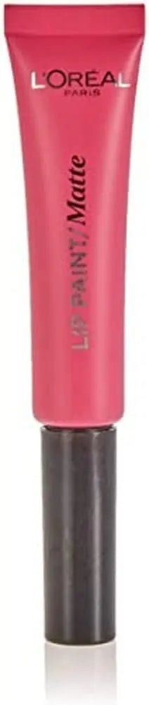 L'Oreal Matte Lip Paint - 202 King Pink - Branded Beauty