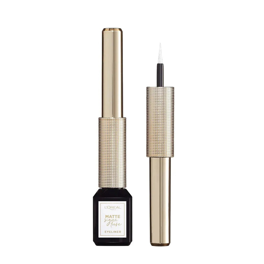 L'Oreal Matte Signature Eyeliner - 08 Snow Signature - Branded Beauty