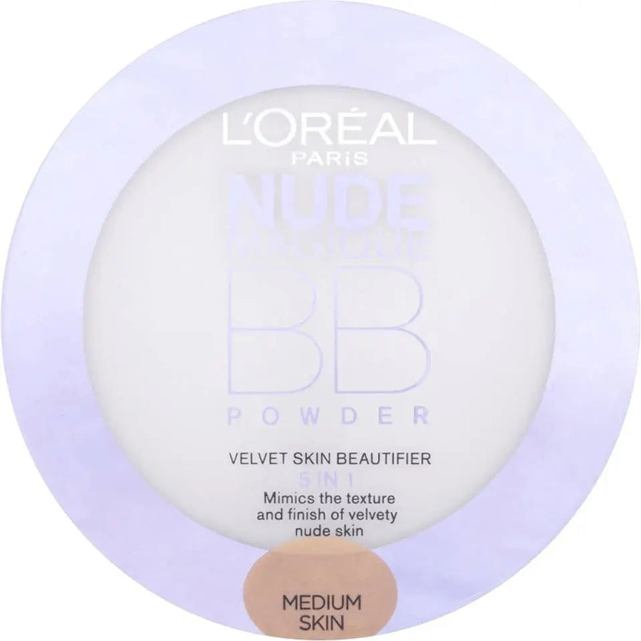 L'Oreal Nude Magique BB Powder - Medium Skin - Branded Beauty