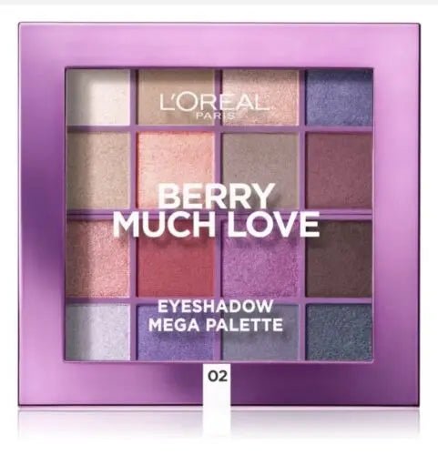 L'Oreal L'Oreal Paris Berry Much Love Eyeshadow Mega Palette - 02