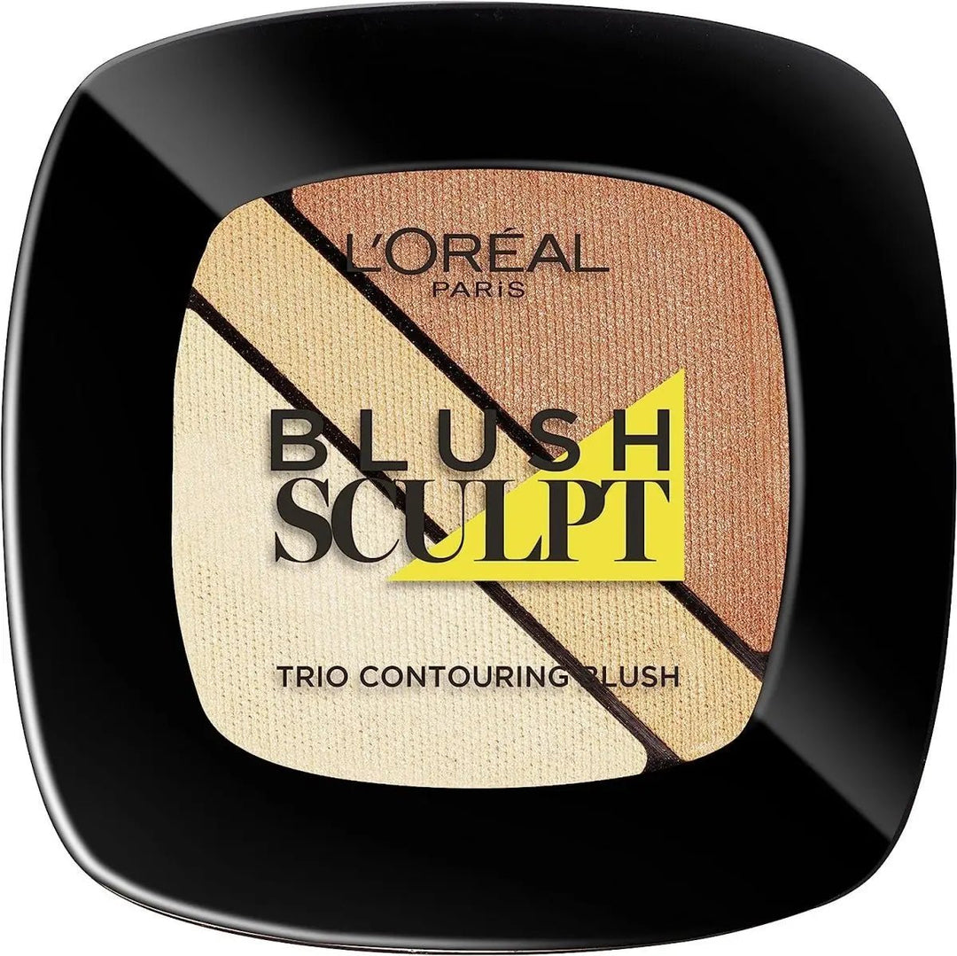 L'Oreal Paris Blush Sculpt Trio Contouring Blush - 101 SOFT SAND - Branded Beauty