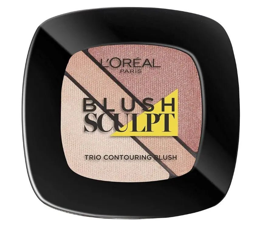 L'Oreal Paris Blush Sculpt Trio Contouring Blush - 102 Nude Beige - Branded Beauty