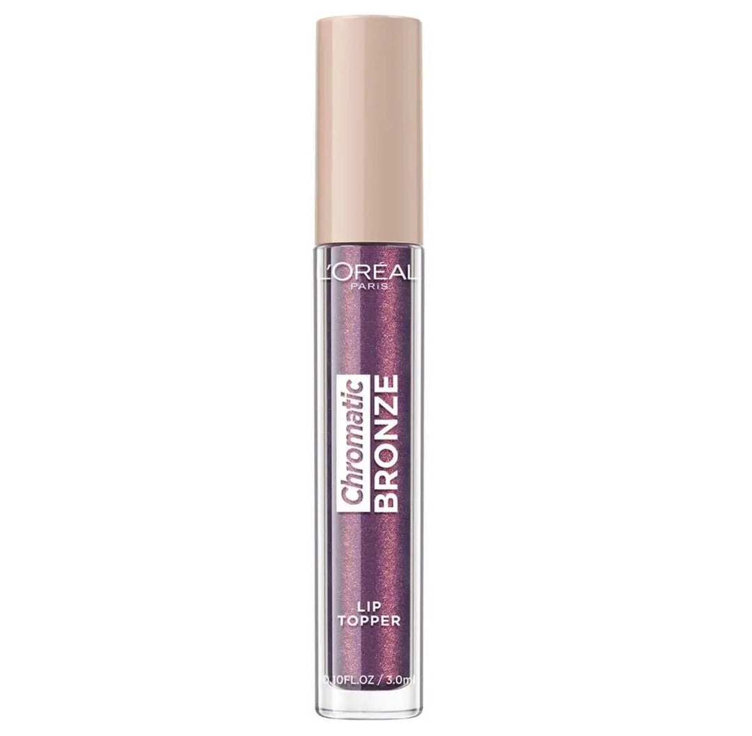 L'Oreal Paris Chromatic Bronze Lip Topper - 03 Purple Fizz - Branded Beauty