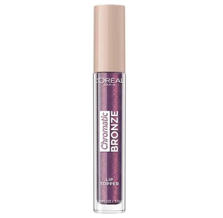 L'Oreal Paris Chromatic Bronze Lip Topper - 03 Purple Fizz - Branded Beauty