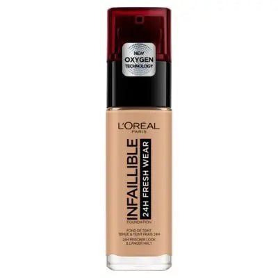 L'Oreal Paris Infaillible 24H Fresh Wear Liquid Foundation - 150 Radiant Beige - Branded Beauty