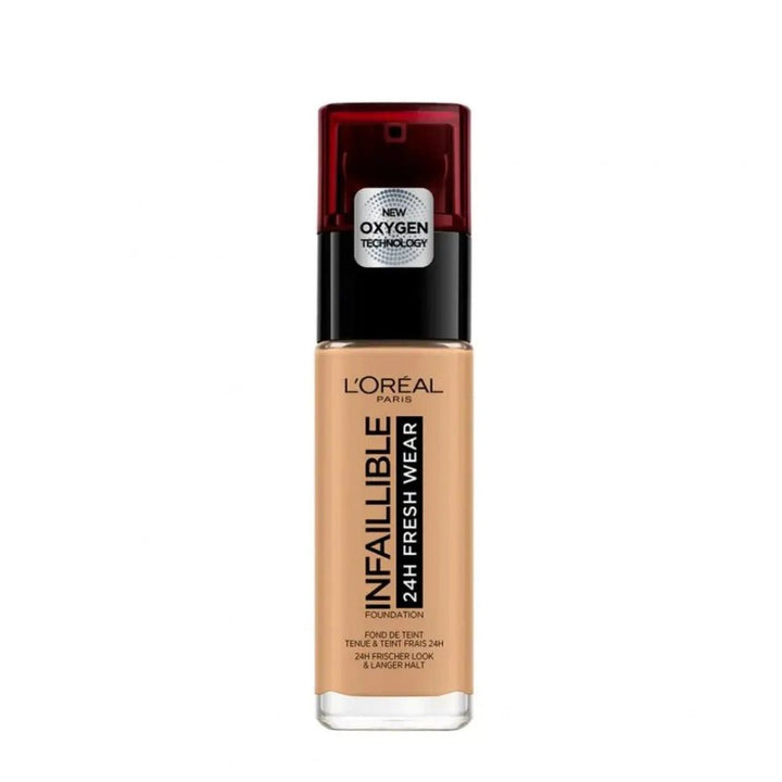 L'Oreal Paris Infaillible 24H Fresh Wear Liquid Foundation - 320 Toffee - Branded Beauty