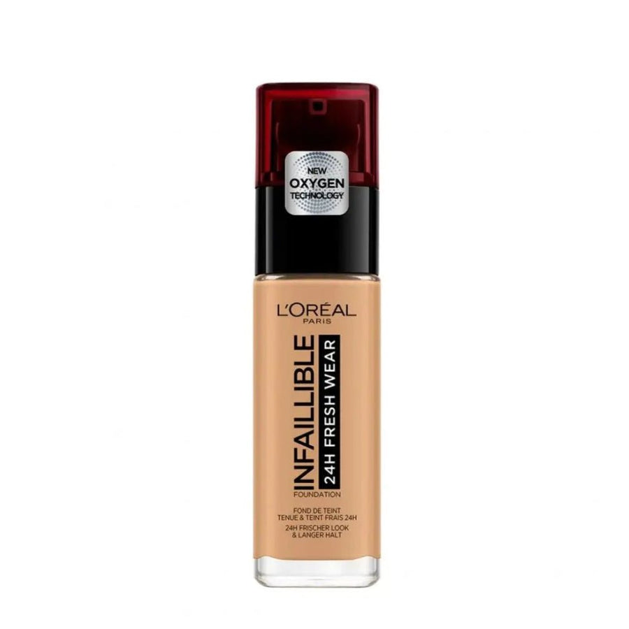 L'Oreal Paris Infaillible 24H Fresh Wear Liquid Foundation - 320 Toffee - Branded Beauty