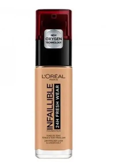L'Oreal Paris InfaIllible 24hr Freshwear Liquid Foundation - 260 Golden Sun - Branded Beauty