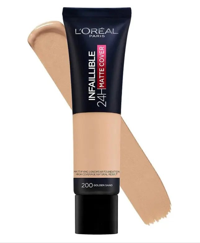 L'Oreal L'Oreal Paris Infallible 24H Matte Cover Foundation - 200 Golden Sand