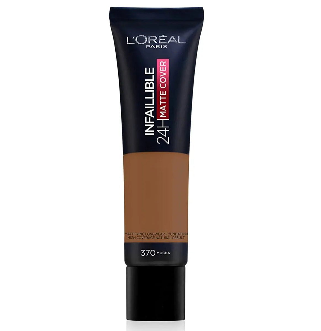 L'Oreal Paris Infallible 24H Matte Foundation 370 Mocha - Branded Beauty