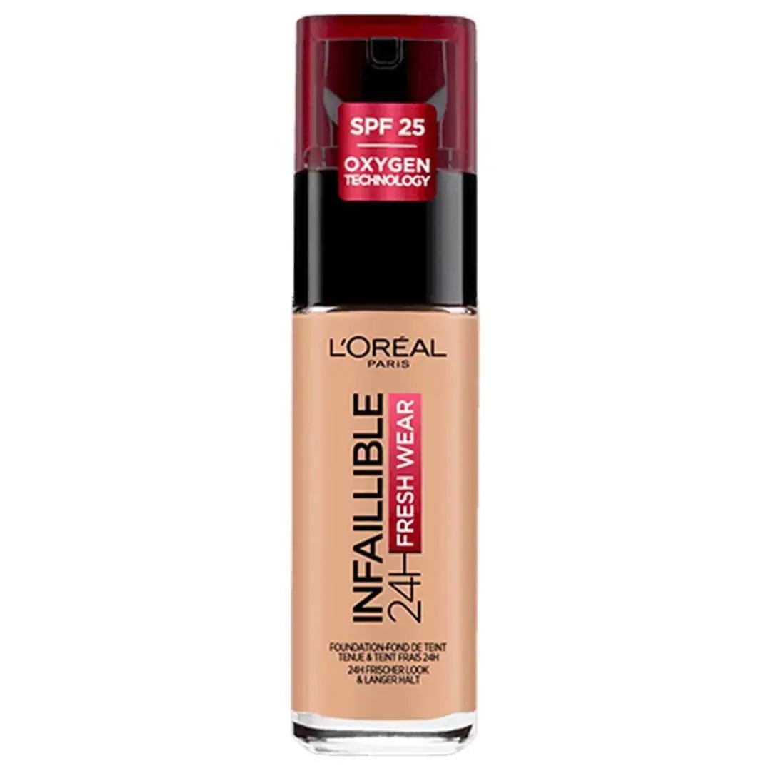 L'oreal Paris Infallible 24hr Freshwear Liquid Foundation - Branded Beauty