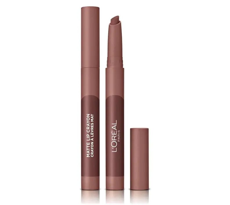 L'Oreal Paris Matte Lip Crayon - 100 Lavender Honey - Branded Beauty