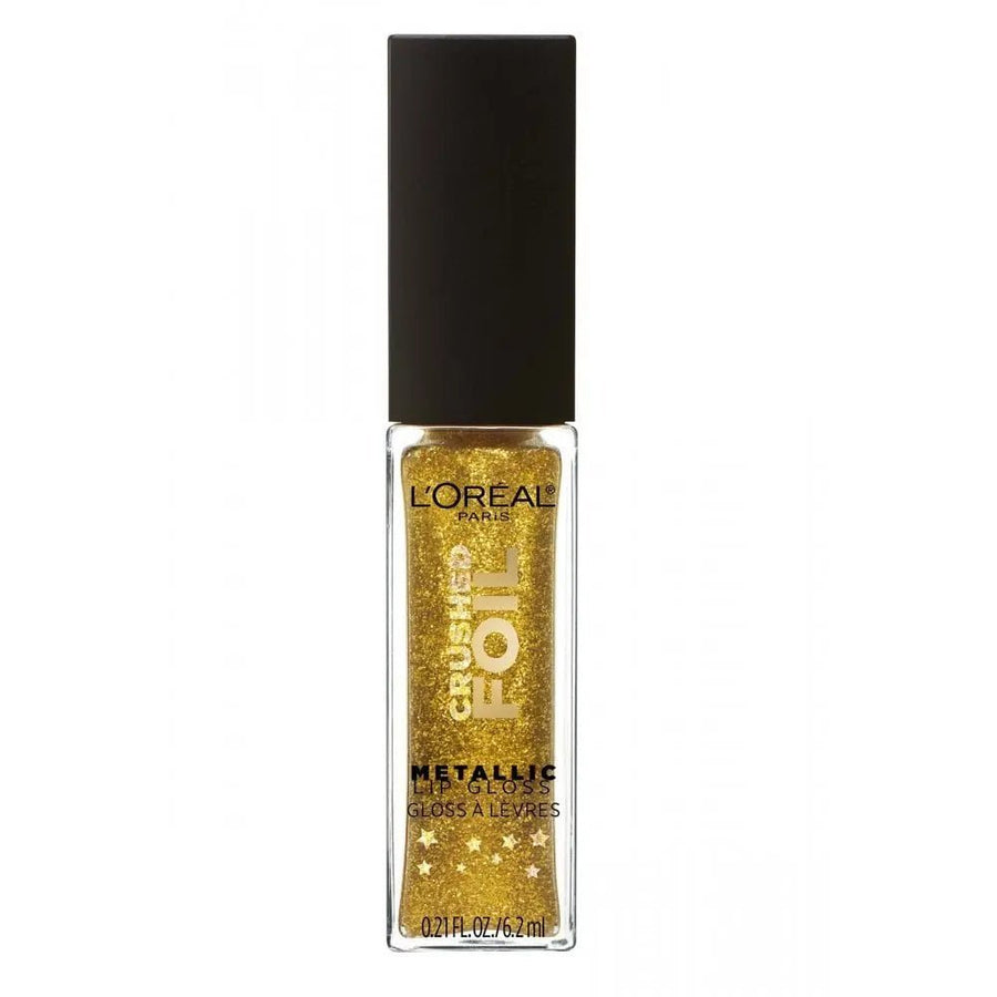 L'Oréal Paris Metallic Lip Gloss Crushed Foil - Branded Beauty