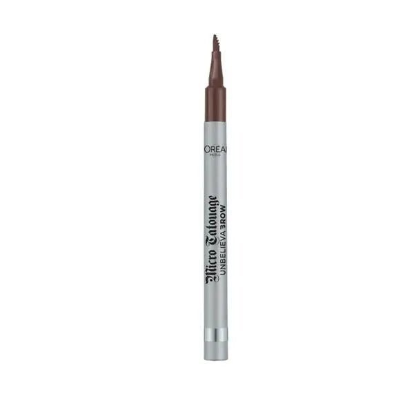 L'Oreal Paris Micro Tatouage Unbelieva Brow Eyebrow Pencil - 105 Brunette - Branded Beauty