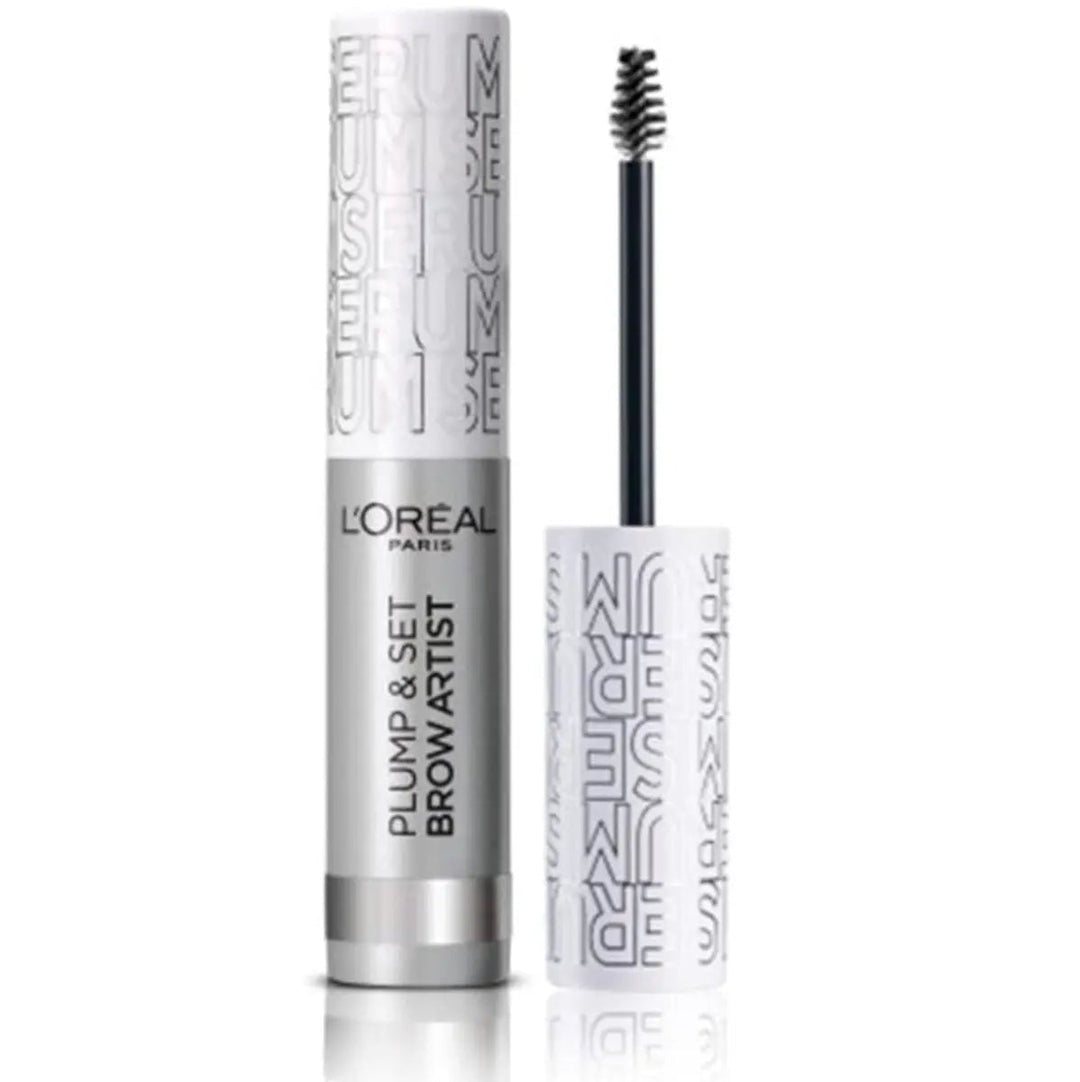 L'Oreal Paris Plump & Set Brow Artist Volumising Brow Gel - 000 Transparent - Branded Beauty