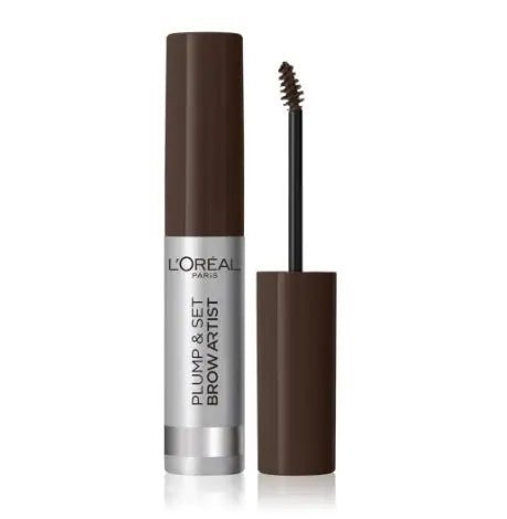 L'Oreal Paris Plump & Set Brow Artist Volumising Brow Gel - 108 Dark Brunette - Branded Beauty