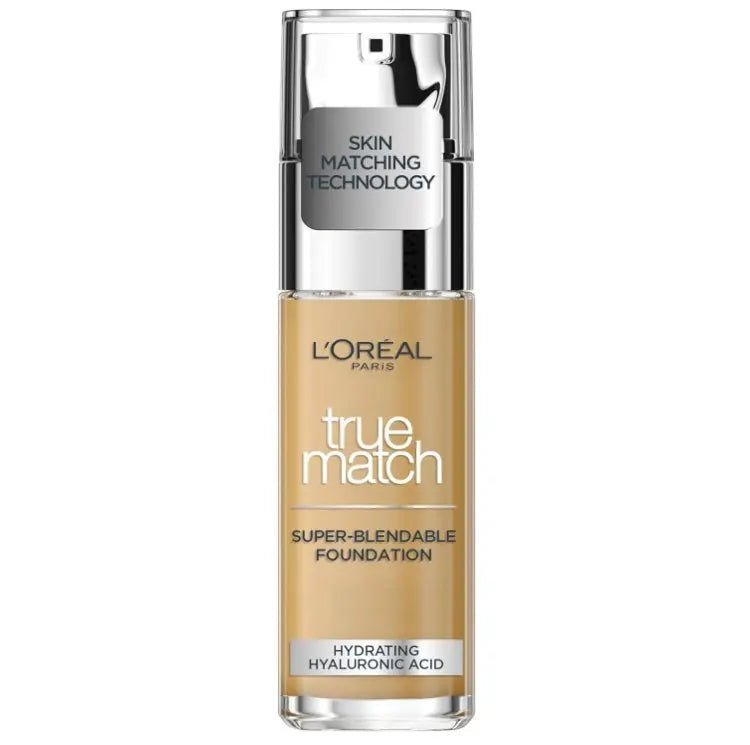 L'Oreal Paris True Match Super - Blendable Foundation - 7.R/7.C Rose Amber - Branded Beauty