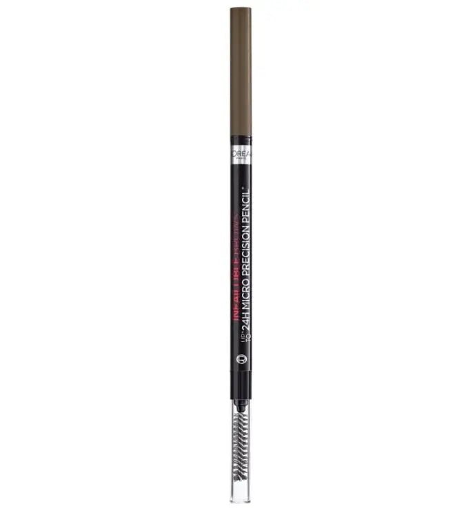 L'Oreal Skinny Definer Brow Artist Pencil - 109 Ebony - Branded Beauty