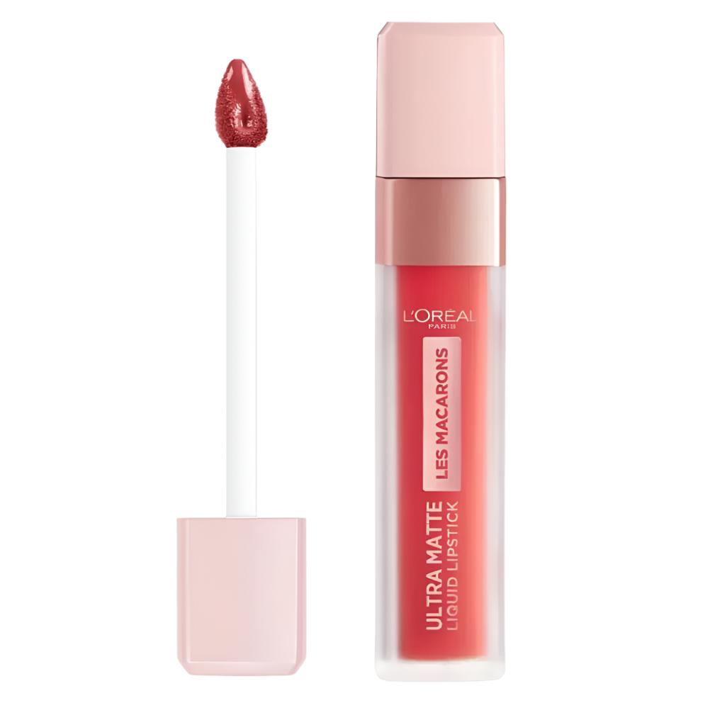 L'Oreal Ultra Matte Liquid Lipstick Les Chocolats - 824 Guava Gush - Branded Beauty