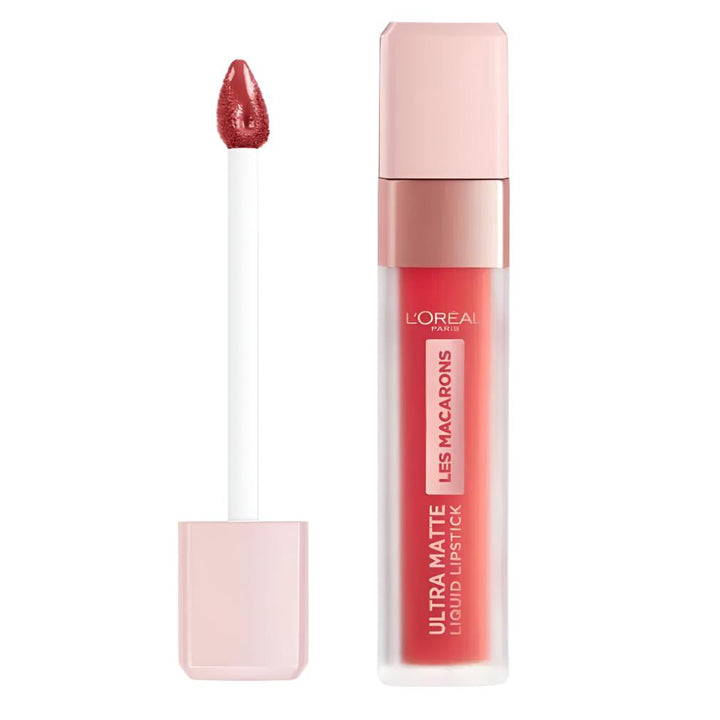 L'Oreal Ultra Matte Liquid Lipstick Les Chocolats - 824 Guava Gush - Branded Beauty