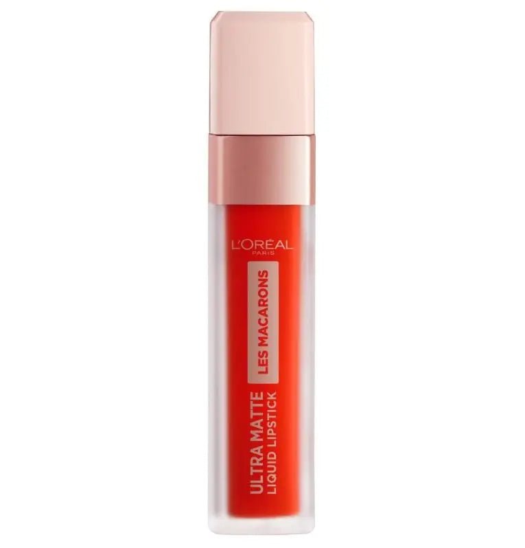 L'Oreal L'Oreal Ultra Matte Liquid Lipstick Les Macarons - 826 Mademoiselle Mango