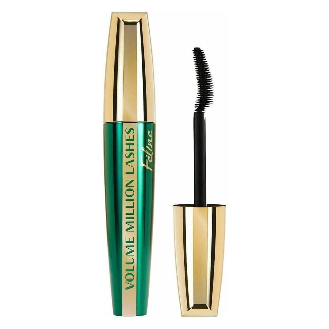 L'Oreal Volume Million Lashes Feline Mascara - Black - Branded Beauty