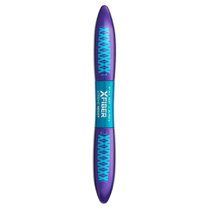L'Oreal X Fiber False Lash Xtreme Resist Mascara Waterproof - Black - Branded Beauty