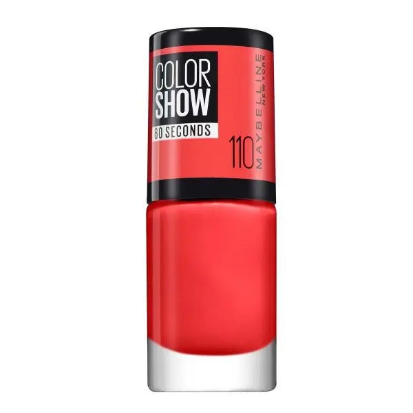 Maybelline Color Show Nail Polish - 110 Urban Coral - Branded Beauty