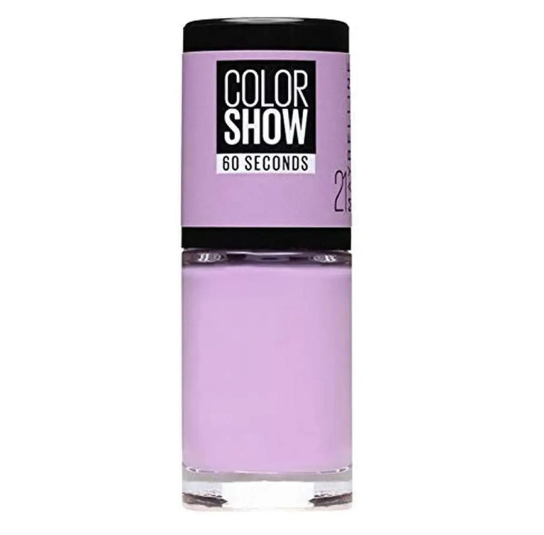 Maybelline Color Show Nail Polish - 21 Lilac Wine - Branded Beauty