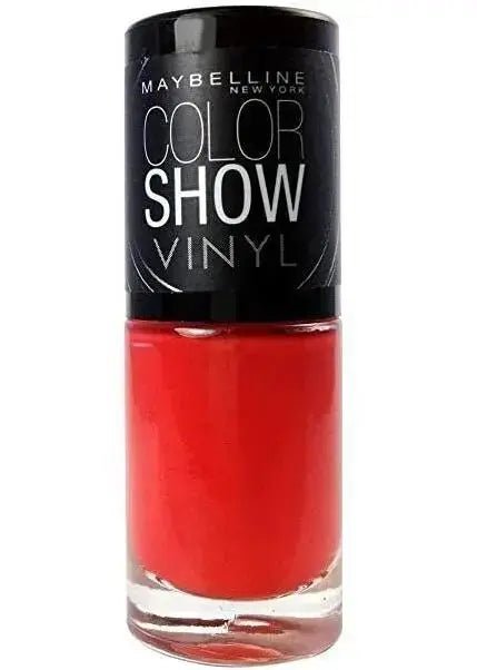 Maybelline Color Show Nail Polish - 210 Red Grained - Branded Beauty