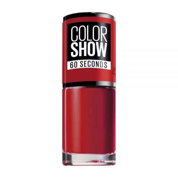 Maybelline Color Show Nail Polish - 43 Red Apple - Branded Beauty
