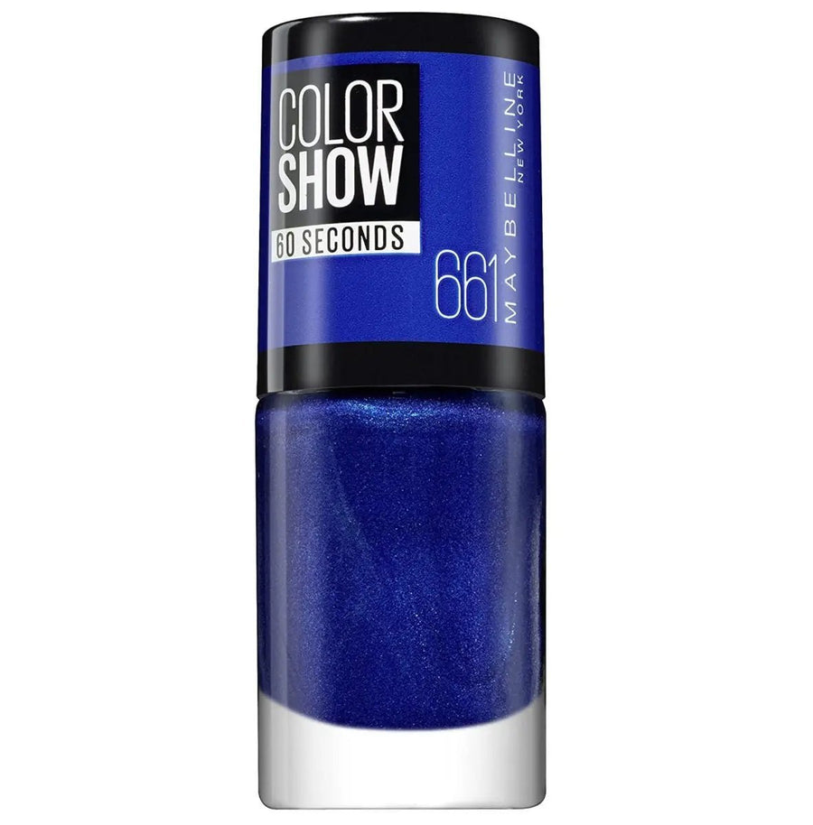 Maybelline Color Show Nail Polish - 661 Ocean Blue - Branded Beauty
