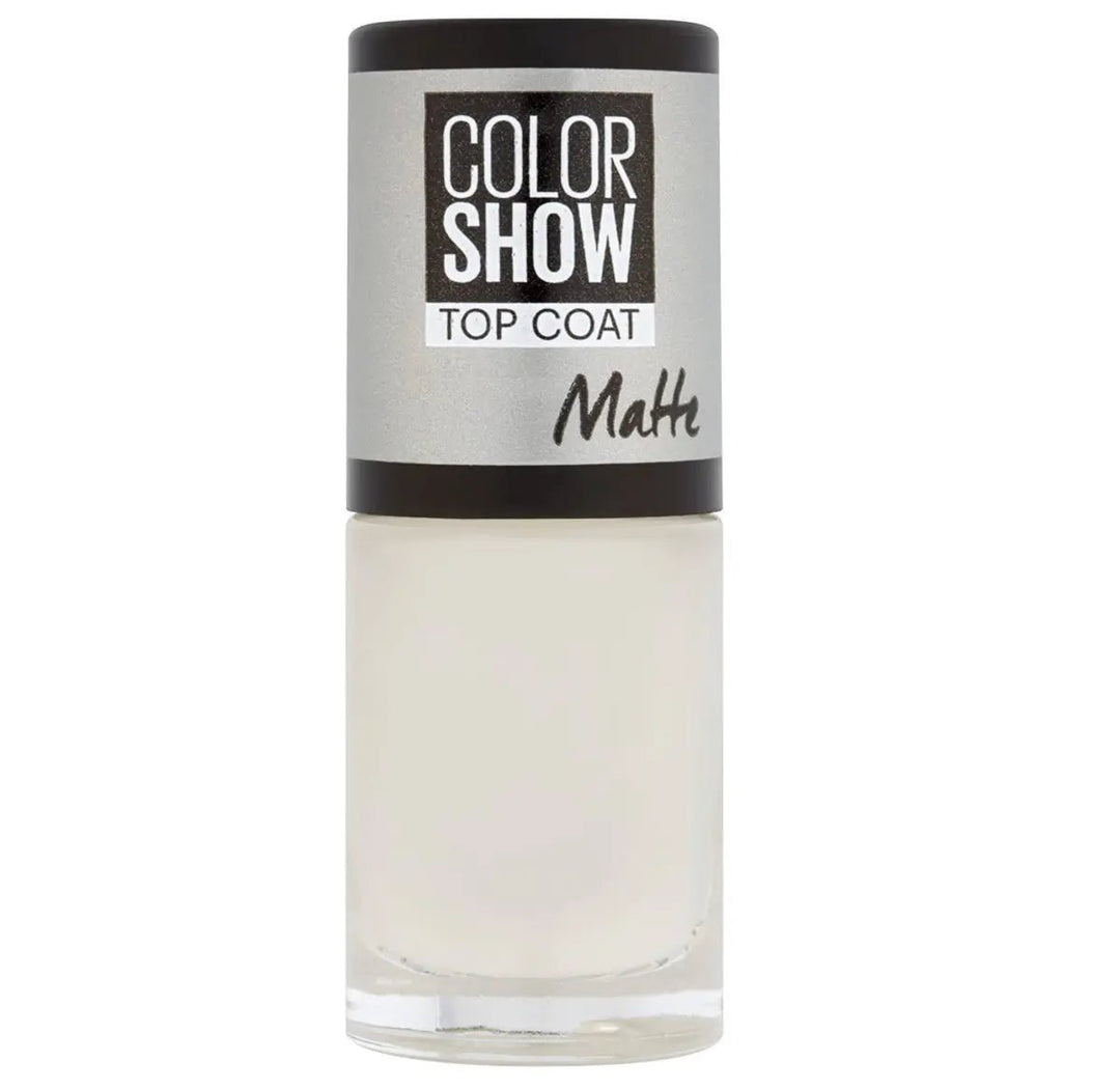 Maybelline Color Show Nail Polish Matte Top Coat - 81 Matte About It - Branded Beauty
